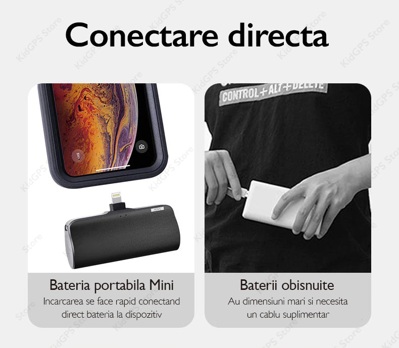 Acumulator extern Techone Power Mini, iPhone Acumulator extern Techone Power Mini, iPhone
